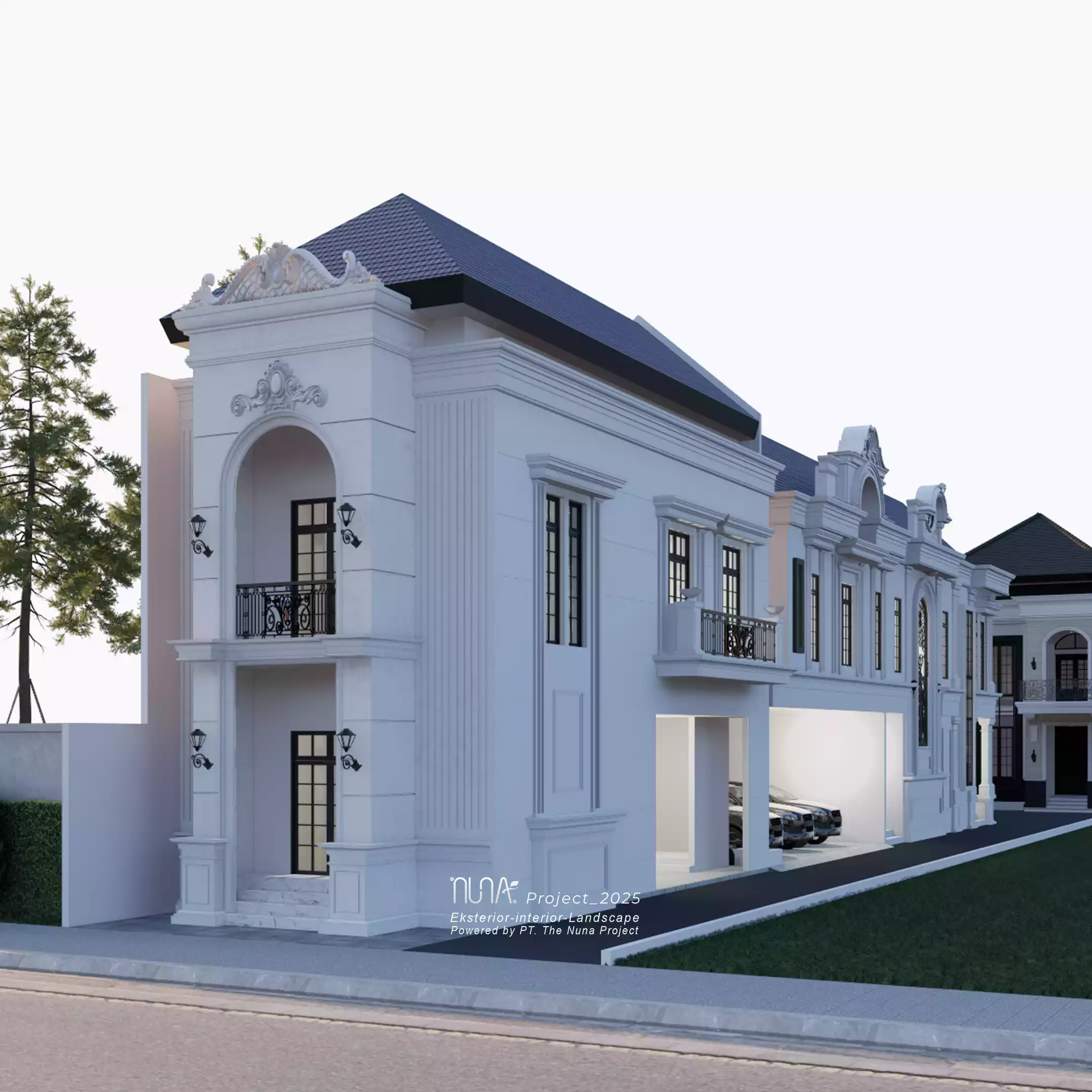 Project Eksterior Rumah Clasic-Mejasem